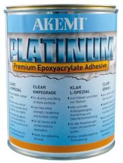 MASTIC AKEMI PLATINUM EPOXYACRYL. CLAIR 900 ml + REACT.