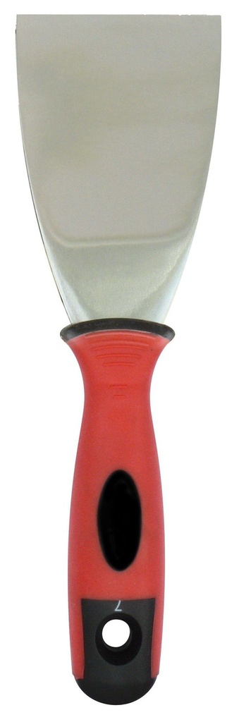 COUTEAU A MASTIQUER BI MATIERE INOX