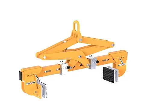 PINCE HORIZONTALE DE LEVAGE COMPACTE POUR BLOC DE PIERRE 1500 KILOS OUVERTURE 280-1050mm