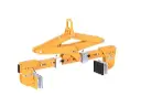 PINCE HORIZONTALE DE LEVAGE COMPACTE POUR BLOC DE PIERRE 1500 KILOS OUVERTURE 280-1050mm