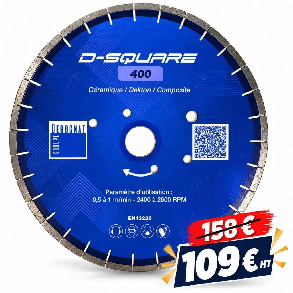 DESTOCKAGE / D-SQUARE 400 DEKTON CERAMIQUE