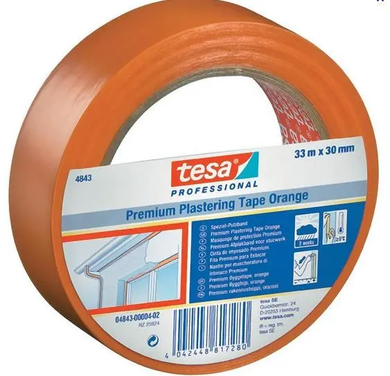 ADHESIF TESA ORANGE 4843 * 50 mm x 33 M 