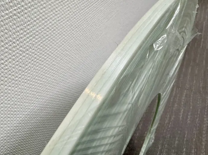 ARMATURE DE RENFORT FIBRE DE VERRE 10X3 mm RAINUREE * ROULEAU DE 100M