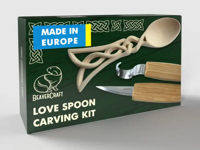 BOIS PAR BEAVERCRAFT / KIT DE SCULPTURE DE CUILLERE CELTIQUE