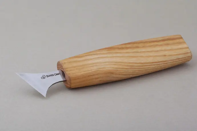 BOIS PAR BEAVERCRAFT / PETIT COUTEAU POUR LA SCULPTURE GEOMETRIQUE SUR BOIS 135 mm