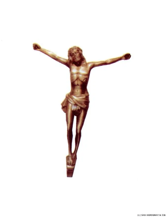 BRONZE / CHRIST HAUT RELIEF 280 mm