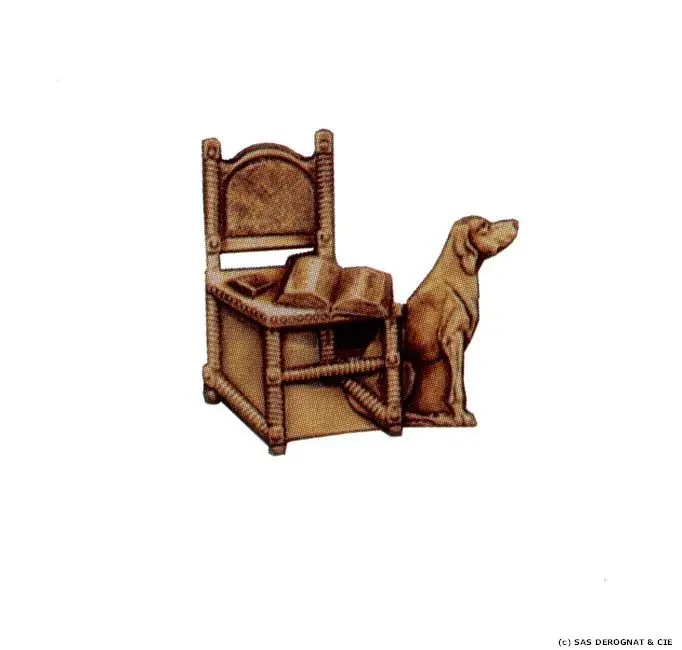 BRONZE / L'ABSENCE 120 x 110 mm