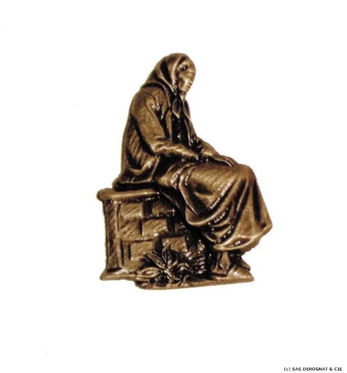 BRONZE / LA MAMY PM DETOUREE 100 x 70 mm