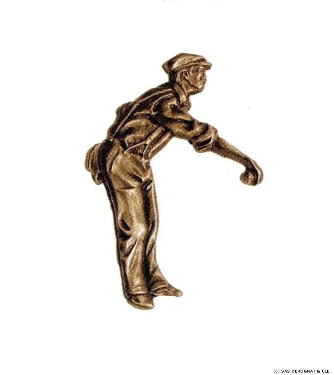 BRONZE / LE BOULISTE PM DETOURE 125 x 75 mm