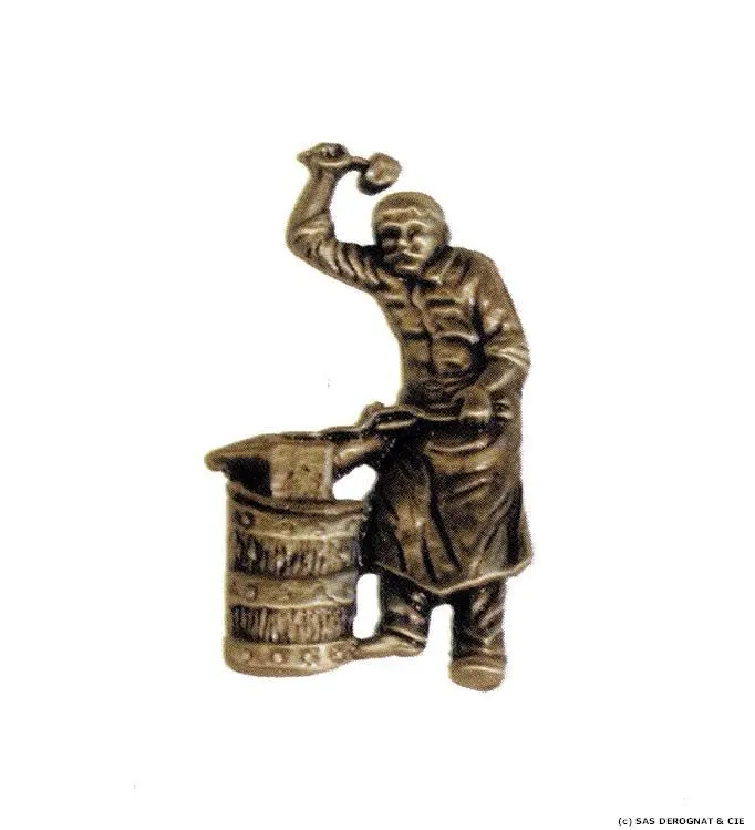 BRONZE / LE FORGERON PM DETOURE 105 x 55 mm