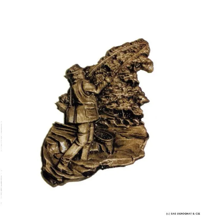 BRONZE / LE PECHEUR PM DETOURE 120 x 90 mm