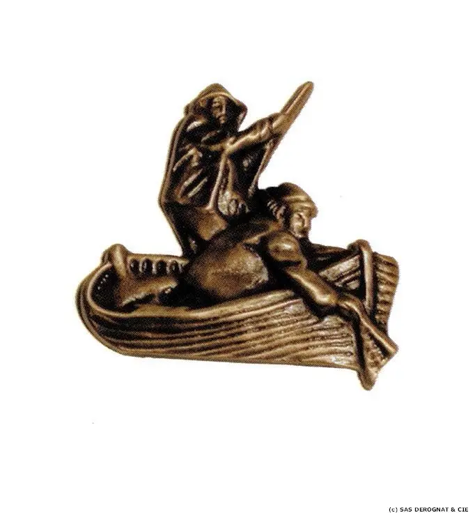 BRONZE / LES MARINS PM DETOURES 90 x 80 mm