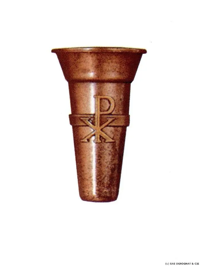 BRONZE / PORTE BOUQUET PX 100 mm