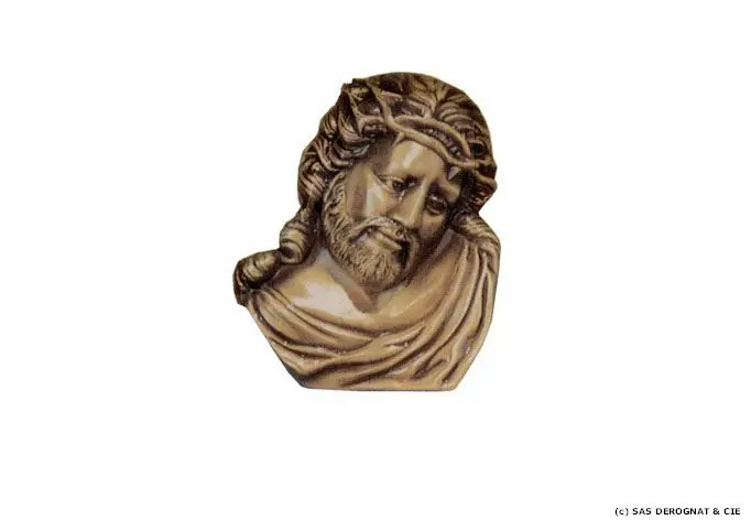 BRONZE / TETE DE CHRIST 180 mm