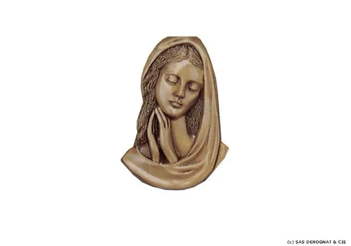 BRONZE / VIERGE EN PRIERE 120 mm