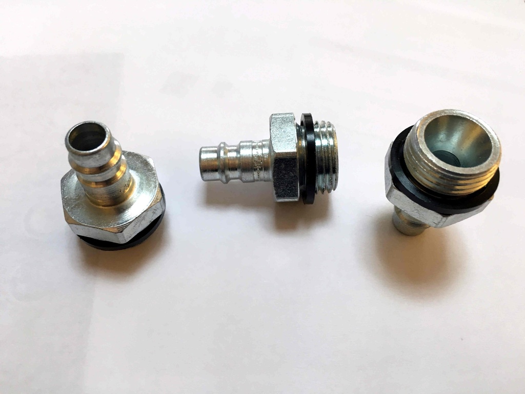 COUPLEUR / EMBOUT EUROP FILETE 1/2 MALE * REF 9087 25 21