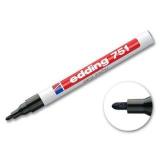 CRAYON PEINTURE EDDING 751 NOIR - L'UNITE