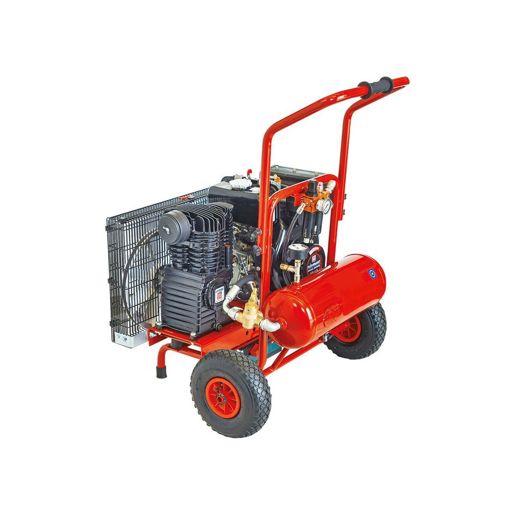 DEROGNAT / COMPRESSEUR AIR 31 M3/H AUTONOME MOTEUR 6,5HP