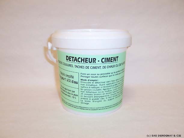 DETACHEUR CIMENT * SEAU DE 1kg