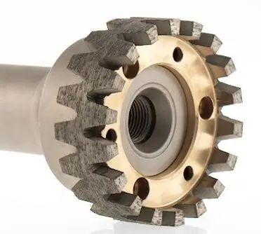 DIAMUT / MEULE EBAUCHE GRANIT D92 mm x 30 mm D602 ALESAGE 50 + 6 TROUS