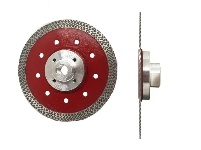 DISQUE DIAMANT COMPOSITE TÔLE MINCE 1,2mm RENFORCEE D125 * 14/200