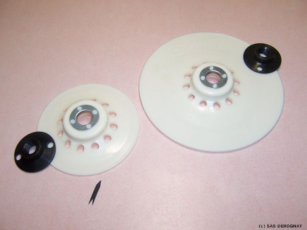 DISQUE FIBRE / FLASQUE SAIT D115 (Pour Disque D140) * REF 110-M14