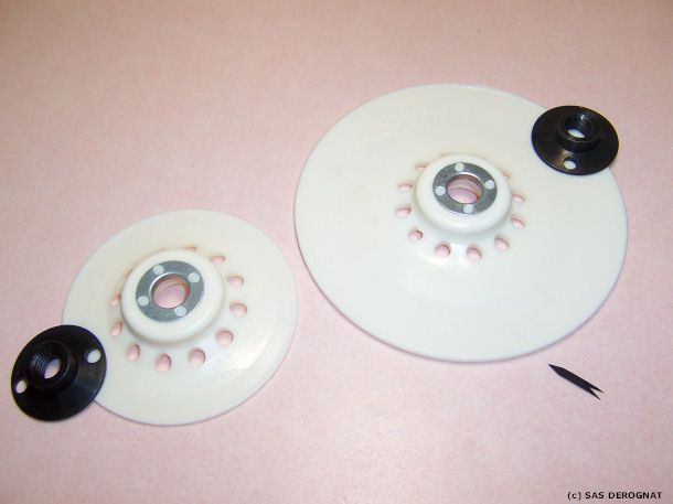 DISQUE FIBRE / FLASQUE SAIT D180 * REF 165-M14