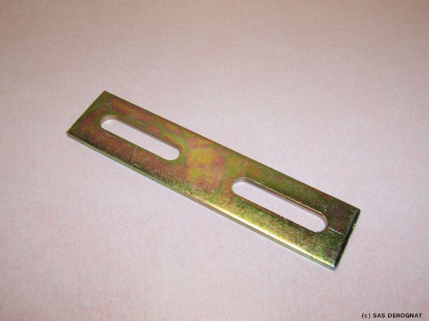 EQUERRE / PATTE DE PROLONGEMENT SEULE ACIER GALVA 150 x 35 mm * l'unité