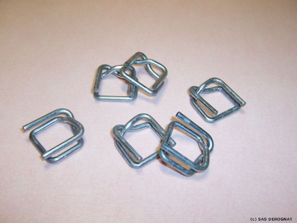 FEUILLARD PLASTIQUE / BOUCLE GALVA A19 * LE 1000