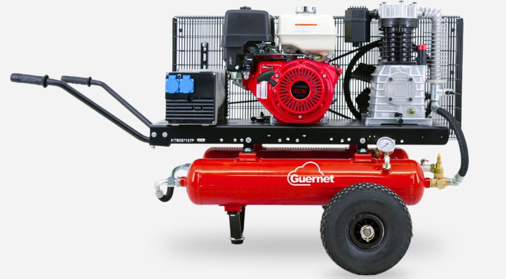 GUERNET / COMPRESSEUR ABR55 FIRST LINE (AIR + ELECT.2kva) HONDA 11 CV MANUEL