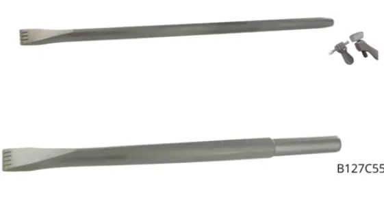 GUILLET / GRADINE ACIER 10MM 4 DTS PLATES