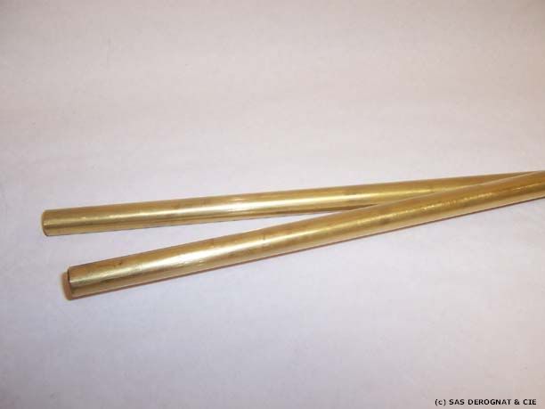 LAITON / BARRE D12 mm x LONGUEUR 1 M