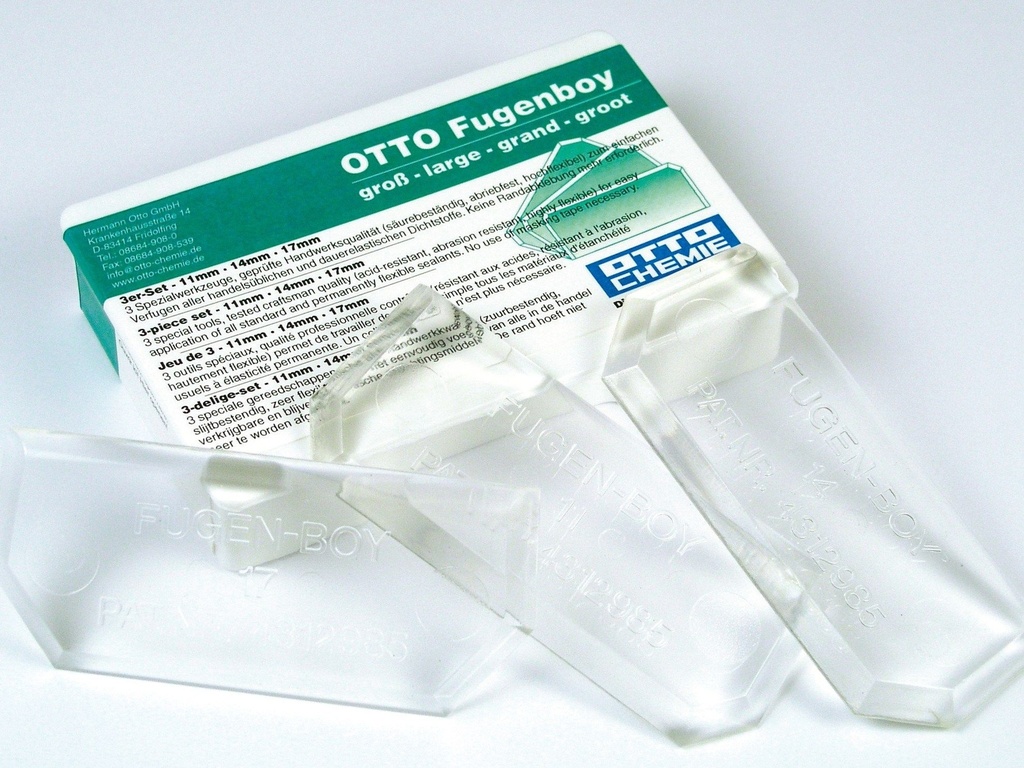 MASTIC / JOINT * SPATULE OTTO * BOITE DE 3