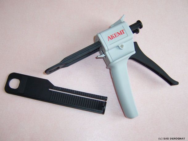 MASTIC AKEPOX * PISTOLET CARTOUCHE 50 ml * 10639