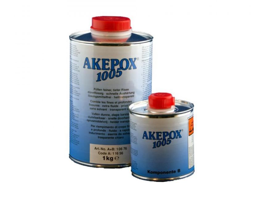 MASTIC AKEPOX 1005 TRANS. L * ENS. BTES 1,250 kg * 10676 (C6)