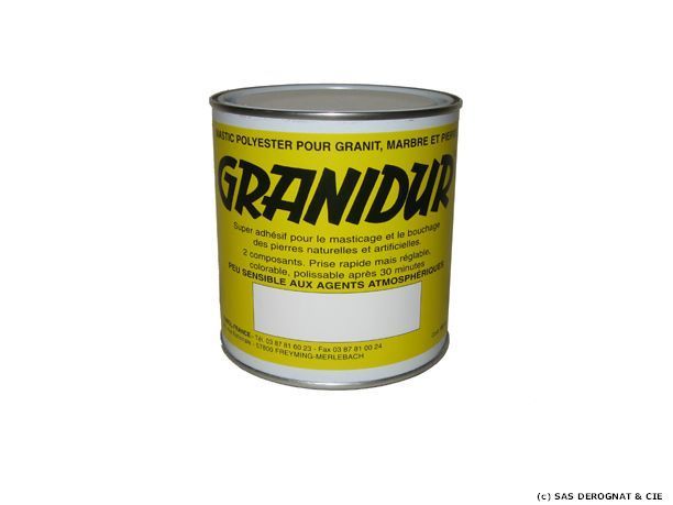 MASTIC GRANIDUR 203 BLANC EPAIS 500 ml + REACTIF