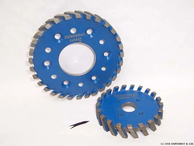 MEULE DIAMANT DECAISSE EGOUTTOIR D100 REVERSIBLE