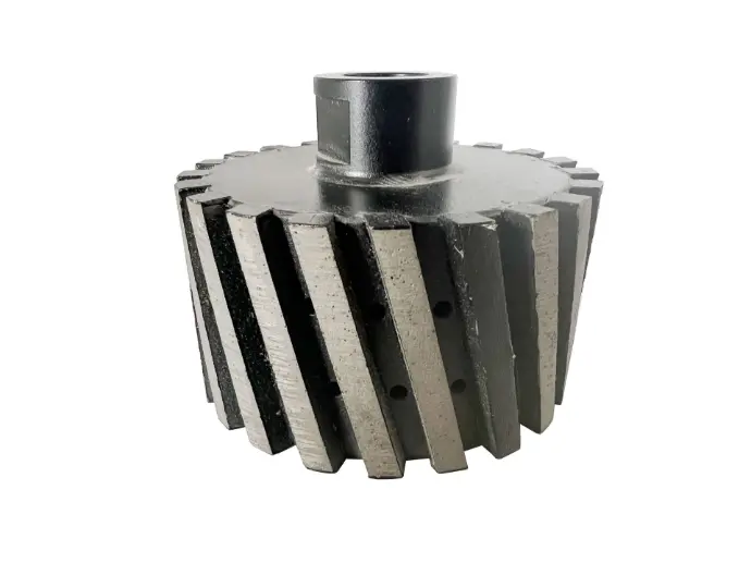 MEULE DIAMANT SEGMENTEE D75 X 35 M14 * EBAUCHE GRAIN 0