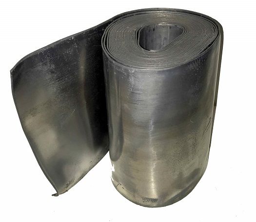 PLOMB EN ROULEAU LARG 20CM EPAISSEUR 1,5mm / LE METRE (ENVIRON 3,4 KILOS)