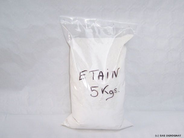 POTEE D'ETAIN PURE * LE KG