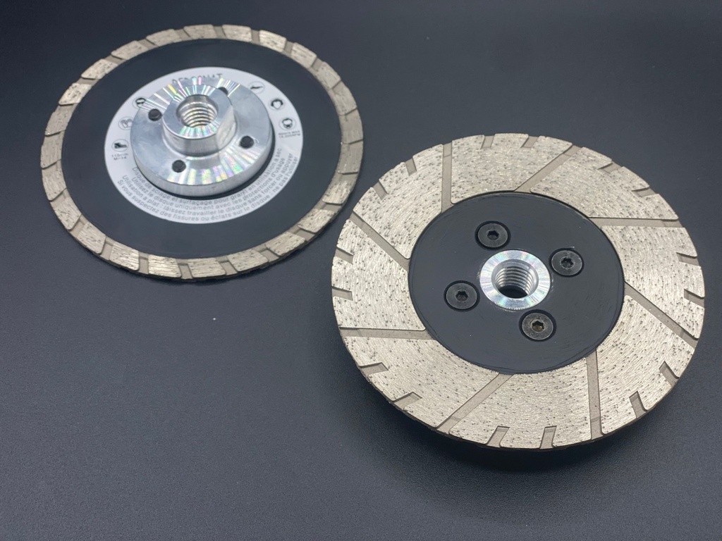 PROMO * DISQUE DIAMANT COUPE ET PONCE D125 mm ALVEOLE GRANIT COMPOSITE 14/200