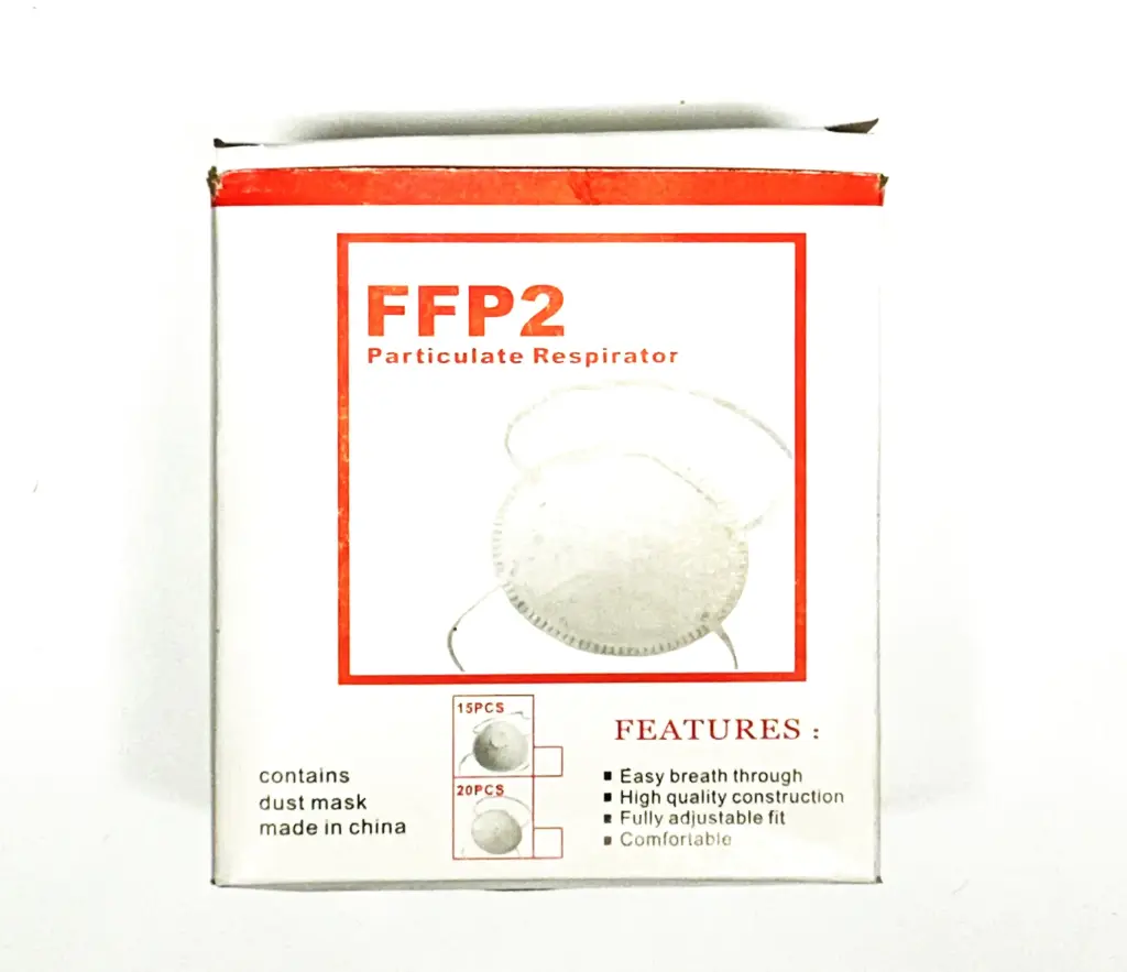 PROTECTION NEZ ET BOUCHE FFP2 * LA BOITE DE 20