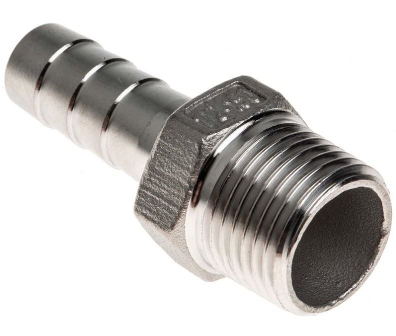 SABLEUSE TITAN / RACCORD CANNELE 1/2'' D13 mm POUR SORTIE SABLE