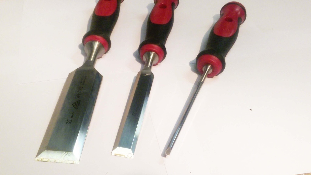 BOIS PAR STUBAI / CISEAU A BOIS MANCHE EN BI-COMPOSANTS