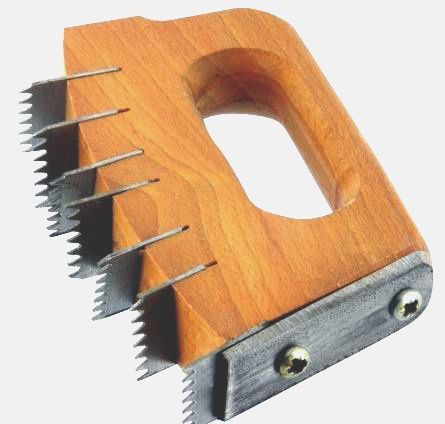 J/CHEMIN DE FER CIRCULAIRE DROIT A DENTS