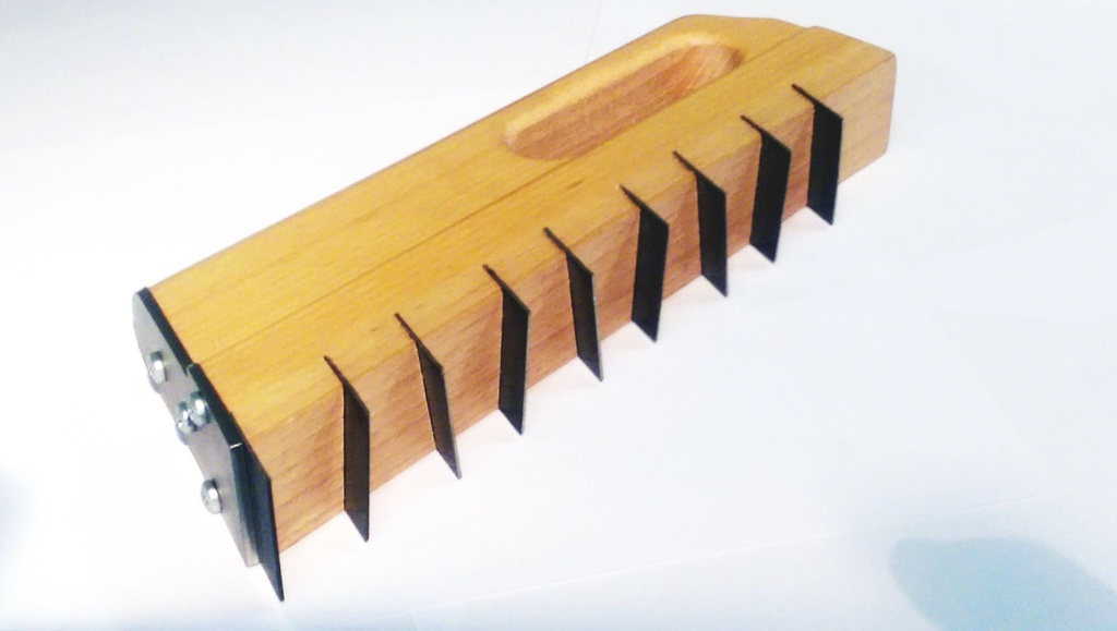 J/CHEMIN DE FER DROIT PLAT