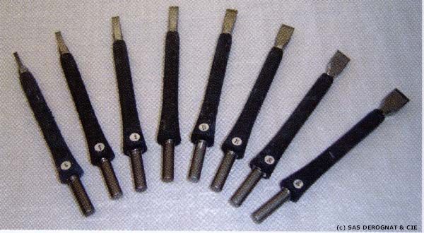 CISEAU CARBURE GRANIT ANTI-VIBRATION B102C