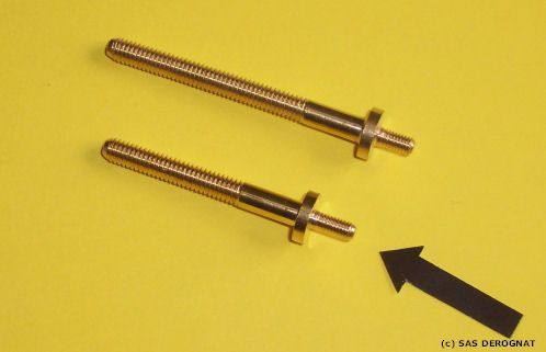 LAITON / COLONNETTE NUE * LOT DE 100