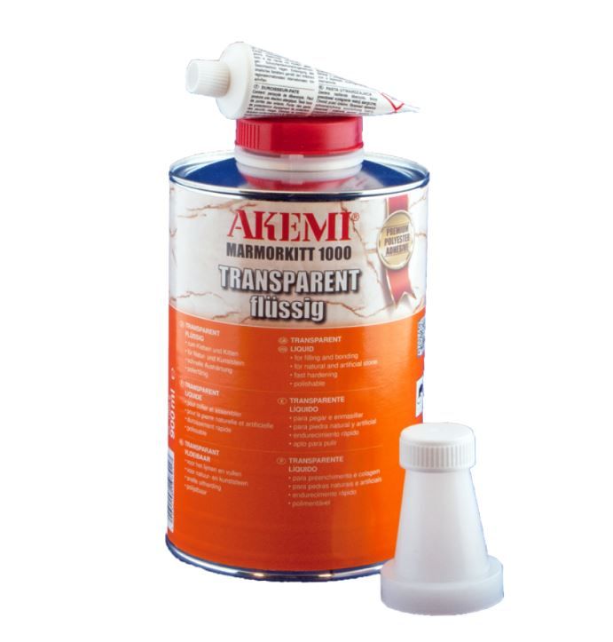 MASTIC AKEMI TRANSPARENT + REACTIF