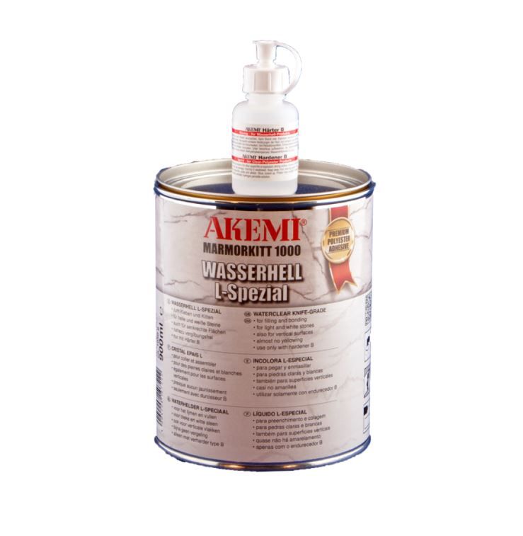 MASTIC AKEMI CRYSTAL 900 ml + REACTIF